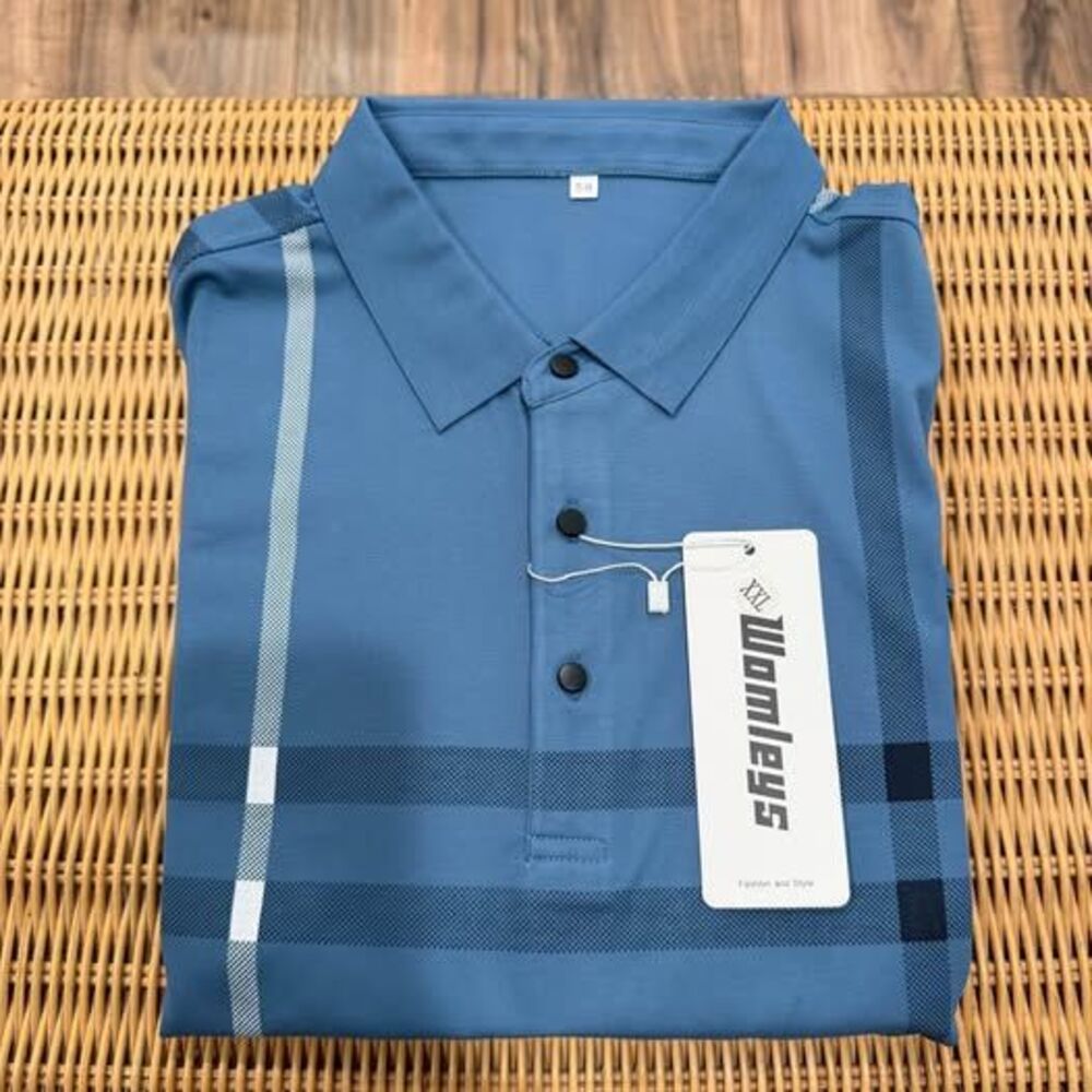 Men’s long sleeve polo shirt in size 58 (XXL) NWT